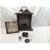 Image 2 : ANTIQUE WOOD CLOCK HOLDER W/ PARTS