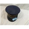 Image 1 : NYLON FALL WINTER TRAIN CONDUCTORS HAT