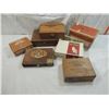 Image 2 : LOT 8 ASSORTED VINTAGE CIGAR BOXES