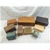 Image 1 : LOT 8 ASSORTED DECORATIVE WOODEN BOXES