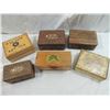 Image 2 : LOT 6 ASSORTED CARVED KEEPSAKE BOXES