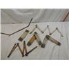 Image 1 : LOT 7 ANTIQUE WOODEN FOLDING RULERS