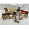 Image 2 : JACKPOT BOX DOLLHOUSE WOODEN BENCHES & CHAIRS