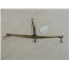 Image 1 : VINTAGE BRASS HANGING BALANCE SCALE