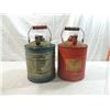 Image 2 : LOT 2 VINTAGE GASOLINE CANS