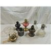 Image 2 : LOT 8 ASSORTED MINI OIL LAMPS