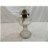 Image 2 : ANTIQUE GLASS HURRICANE OIL LAMP