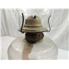 Image 3 : ANTIQUE GLASS HURRICANE OIL LAMP