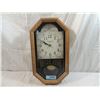 Image 1 : ANTIQUE INGRAHAM WALL CLOCK