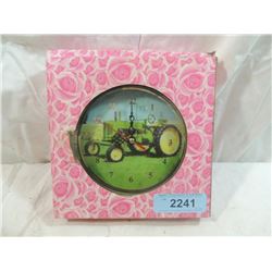 DECORATIVE JOHN DEERE COLLECTORS CLOCK