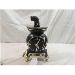 VINTAGE ANTIQUE STOVE ELECTRIC WALL CLOCK