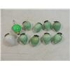 Image 1 : LOT 10 ANTIQUE GLASS ORNAMENTS