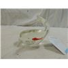 Image 1 : GLASS BLOWN WHALE PAPERWEIGHT WITH LITTLE FISH INS