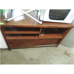 VINTAGE ENTERTAINMENT CENTER TV STAND