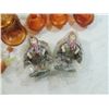 Image 2 : BOX LOT ASSORTED THANKSGIVING DECOR & GLASS BOWLS