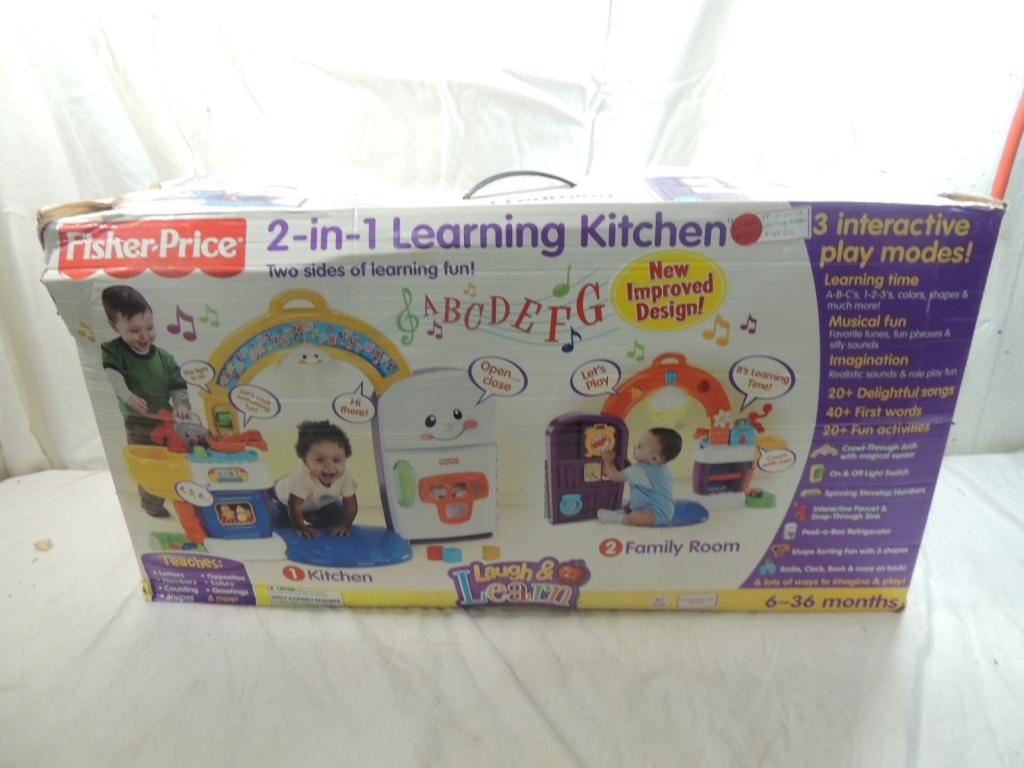 fisher price laugh and learn 2 in 1 kitchen