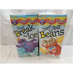 LOT 2 COOTIE GAMES DONT BREAK THE ICE & DONT SPILL