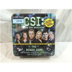 CSI CRIME SCENE INVESTIGATION THE BOARD GAME