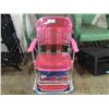 Image 1 : LOT 4 SMALL CHILDRENS FOLDING CHAIRS