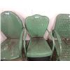 Image 1 : ANTIQUE IRON LAWN CHAIR