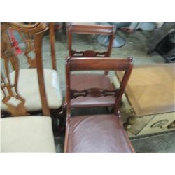 LOT 2 VINTAGE DINING CHAIRS