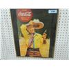 Image 1 : VINTAGE COCA COLA COWBOY ADVERTISEMENT POSTER