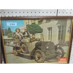 BEVERLY HILLBILLIES PUZZLE FRAMED