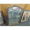 Image 1 : VINTAGE GOLD FRAMED CARVED FRAME MIRROR