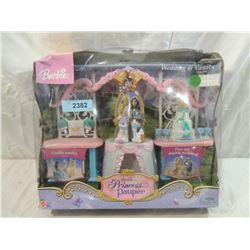 BARBIE PRINCESS & THE PAUPER WEDDING & VANITY SET