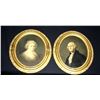 Image 2 : Circa 1861 Lithograph of George and Martha Washington - Rare!