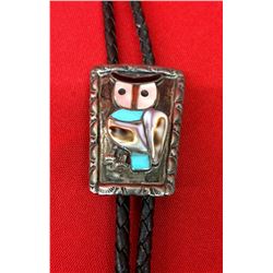 Vintage Zuni Inlay Bolo