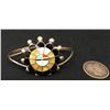 Image 2 : Zuni Inlay Sunface Cuff Bracelet