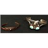 Image 1 : Pair of Vintage Native Style Bracelets