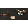 Image 2 : Pair of Vintage Native Style Bracelets