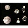 Image 1 : Group of 6 Sterling Pendants