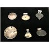 Image 6 : Group of 6 Sterling Pendants