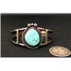 Image 2 : Nice older Cuff Bracelet With Great Turquoise