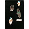 Image 4 : Group of 5 Vintage Navajo Rings