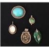 Image 1 : Lot of 5 Pendants / Pin