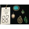 Image 2 : Lot of 5 Pendants / Pin