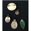 Image 3 : Lot of 5 Pendants / Pin