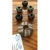 Image 2 : Group of 6 Mata Ortiz Handmade Miniature Potteries