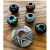 Image 1 : Group of 6 Mata Ortiz Handmade Miniature Potteries