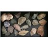 Image 1 : Various Hand Axes / Scrapers / Points from Museum