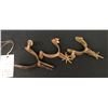 Image 2 : Group of 3 Old Mexican Single Spurs