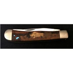 Case Knife With Custom Inlay Handle