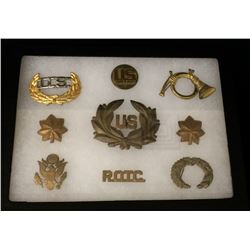 Group of Vintage Military Badges / Pins