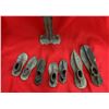 Image 5 : Group of Cobblers Iron Shoe Forms With Stand