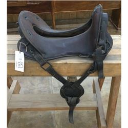 Antique McClellan Military Saddle