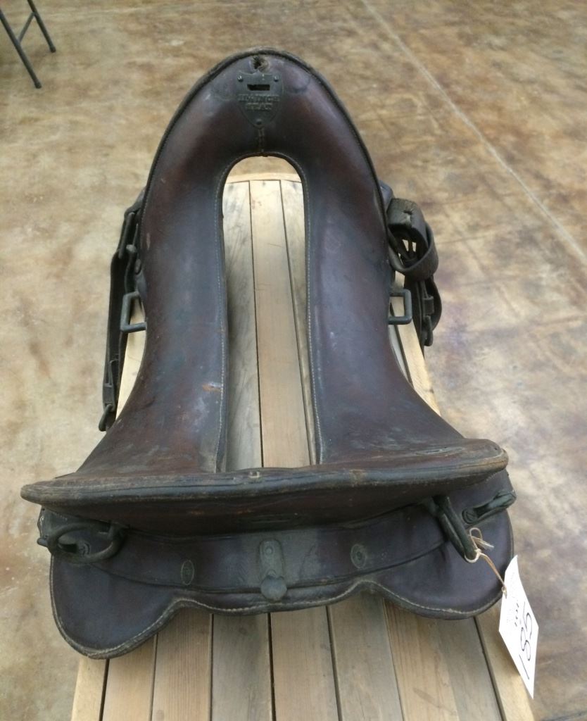 Antique McClellan Military Saddle